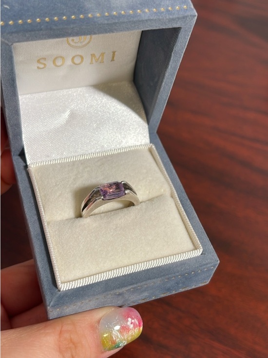 Jewelry - Sterling Silver 925 Amethyst Ring 7